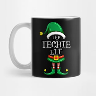 The Techie Elf Matching Family Christmas Pajama Mug